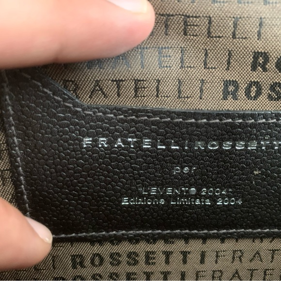 Vintage FratelliRossetti leather briefcase.2004 collection very good condition. - Picture 6 of 9